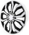 Pilot Automotive WH555-16GM-B Universal Fit Spyder Wheel Cover [Set of 4]