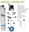 Everpure H-300 Drinking Water Filter System (EV9270-76). Quick Change Cartridge System. Commercial Grade Water Filtration and Lead Reduction