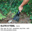 SOG Folding Shovel Survival Shovel – Entrenching Tool 18.25 Inch Foldable Shovel Camping Shovel w/ Wood Saw Edge and Tactical Shovel Carry Case (F08-N)