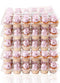 (6 Pack) Fill'nGo Carrier Holds 24 Standard Cupcakes - Ultra Sturdy Cupcake Boxes | Tall Dome Detachable Lid | Clear Plastic Disposable Containers | Storage Tray | Travel Holder | Also Regular Muffins
