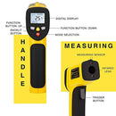 AVANTEK Dual Laser Infrared Thermometer -58 ºF - 1562 ºF (-50 ºC - 850 ºC), Non-Contact Digital IR Temperature Gun, Adjustable Emissivity, MAX/MIN/DIF/AVG Modes with Temperature Alarm