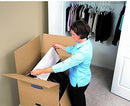 Bankers Box SmoothMove Wardrobe Moving Boxes, Tall, 24 x 24 x 40 Inches, 1 Pack (7711002)