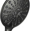 VOLUEX Handheld Shower Head, 6" Oil-Rubbed Bronze Face 6 Spray Setting Shower Head with High Pressure, Brass Swivel Ball Mount and Extra Long Flexible Stainless Steel Hose