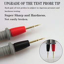 1000V 20A Ultra-sharp Multimeter Meter Tester Needle Point 35″ / 90 cm Gold-plated Test Probe Lead