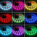 Battery Powered LED Strip Lights, Leimaq Led strip lights Battery Operated USB Powered TV Backlight Led Light Strip With RF Remote Waterproof Led Tape Light Multi Color Changing RGB SMD 5050 Rope Ligh