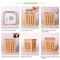 【Natural Aromatherapy】Real Bamboo Essential Oil Diffuser, Ultrasonic Aromotherapy Diffusers Cool Mist Aroma Diffuser Humidifier for Home Office Yoga Baby Room