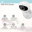 Wansview Wireless IP HD Camera, Home WiFi Security Surveillance Camera for Baby/Elder/ Pet/Nanny Monitor with Night Vision and Two Way Audio K2 (White)