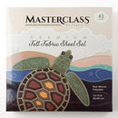 Masterclass Premium Polyester Felt Fabric Sheet Set 12 Inch By 12 Inch, 1mm Thick, 43 Individual Color Sheets, Non-Woven