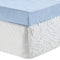 Classic Brands 3-Inch Cool Cloud Gel Memory Foam Mattress Topper With Free Cover, Queen