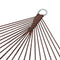 SUNMERIT Caribbean Hammock Soft-Spun Polyester Rope for Outdoor Garden Patio,450 lbs Capacity (Mocha)