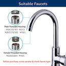 Waterdrop 320-Gallon Long-Lasting Water Faucet Filtration System, Faucet Water Filter, Removes Lead, Flouride & Chlorine - Fits Standard Faucets