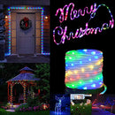 LED Rope Lights, 33ft 136 LED Waterproof String Lights with Remote, 8 Mode/Timer Fairy Lights for Christmas Holiday Garden Patio Party Halloween Home Pool Outdoor Indoor Decoration (Colorful)