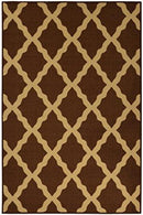Ottomanson Glamour Collection Contemporary Moroccan Trellis Design Kids Rug (Non-Slip) Kitchen and Bathroom Mat Rug, 3'3" X 5'0", Grey