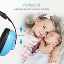 Baby Noise Cancelling Headphones, Baby Earmuffs, Baby Headphones, Baby Ear Protection, Baby Headphones Noise Reduction, Blue by JOINT STARS