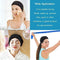 Spa Facial Headband Whaline Head Wrap Terry Cloth Headband 4 counts Stretch Towel with Magic Tape for Bath, Makeup and Sport (White)