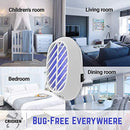 Crioxen Indoor Plug-in Bug Zapper - Mosquito Trap with UV Light - Indoor Mosquito Killer - Electric Insect Repellent - Gnat Trap for Mosquitoes Fruit Flies and Flying Gnats