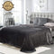 Freelife Luxury Fleece Blanket Super Soft, Comfortable and Warm Double Sides Blanket（Dark Grey） (50x61inch Throw)