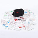I GO Compact First Aid Kit - Hard Shell Case for Hiking, Camping, Travel, Car - 85 Pieces