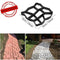 VIPITH New Upgrade Version 13 x 13 inch DIY Walk Maker Concrete Stepping Stone Mold Reusable Patio Path Mold Maker Garden Lawn Paving Stone Mold