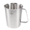 Measuring Cup, [Upgraded, 3 Measurement Scales, Including Cup Scale, ML Scale, Ounce Scale], Newness Stainless Steel Measuring Cup with Marking with Handle, 64 Ounces (2.0 Liter, 8 Cup)