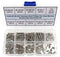 HVAZI #2-56 UNC Stainless Steel Phillips Pan Head Machine Screws Nuts Assortment Kit (#2-56UNC)