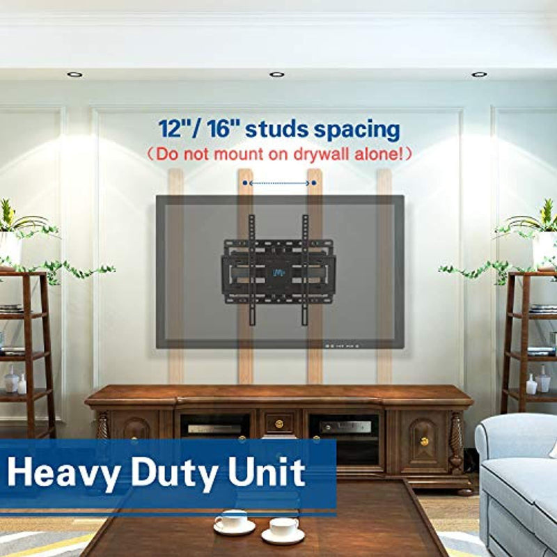 Mounting Dream MD2380 TV Wall Mount Bracket for Most 26-55 Inch LED, LCD, OLED and Plasma Flat Screen TV, with Full Motion Swivel Articulating Dual Arms, up to VESA 400x400mm with Tilting for Monitor