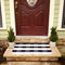 Buffalo Checkered Rug - Plaid Welcome Doormat - Outdoor/Indoor/Door/Floor/Kitchen/Rugs/Front Porch/Bathroom/Laundry Room/Bedroom - White/Black Outside Mat - House Flannel Doormats - 24inch x 36inch