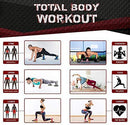 Iron Core Fitness 2 x Dual Sided Core Sliders Ultimate Core Trainer | Gym, Home Abdominal & Total Body Workout Equipment | for use on All Surfaces