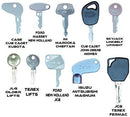 Construction Ignition Key Sets Tornado - Comes in Sets of 39, 42, 45, 52, 56, 60, for backhoes, Tools, case, cat, etc. See Product Description for More info. (60 Key Set)