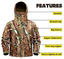 NEW VIEW Hunting Jacket Waterproof Hunting Camouflage Hoodie for Men,Hunting Suit