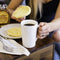 Amuse- Professional Barista Tall Mug for Coffee, Tea or Latte- Set of 6-12 oz.