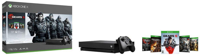 Xbox One X 1Tb Console - Gears 5 Limited Edition Bundle