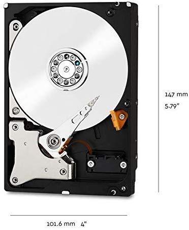 WD Red 2TB NAS Hard Drive - 5400 RPM Class, SATA 6 Gb/s, 64 MB Cache, 3.5" - WD20EFRX