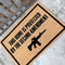 Freedom & Company - Second Amendment Doormat 100% All Natural Fibers Coir -Eco-friendly