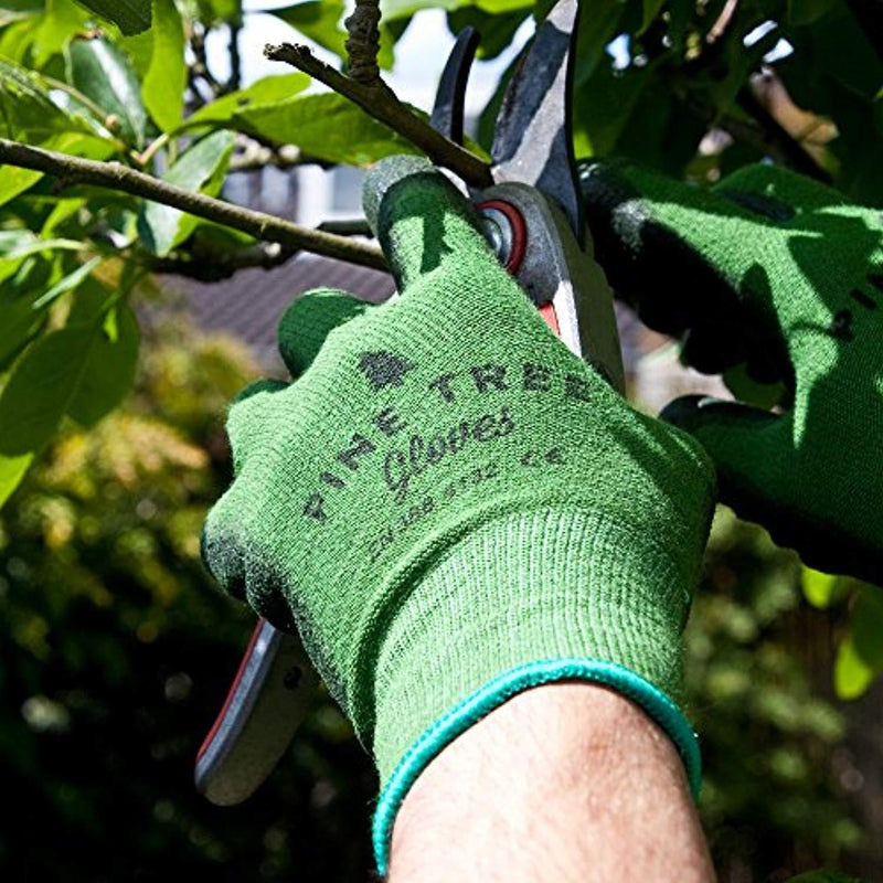 Pine Tree Tools Bamboo Working Gloves for Women and Men. Ultimate Barehand Sensitivity Work Glove for Gardening, Fishing, Clamming, Restoration Work & More. S, M, L, XL, XXL (1 Pack M)