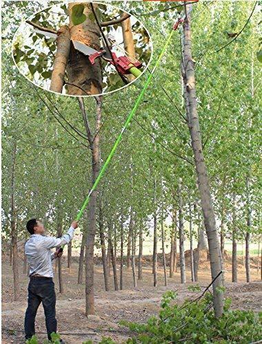 VPABES 26 Foot Length Tree Pole Pruner Tree Saw Garden Tools Loppers Hand Pole Saws