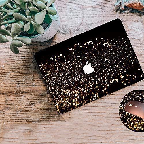 MacBook Air 13 Inch Case 2018 Release A1932,Arike Arike Sunflower Matte See Through Clear Hard Case with Keyboard Cover & Mouse Pad Compatible for MacBook Air 13 Inch with Retina Display & Touch ID