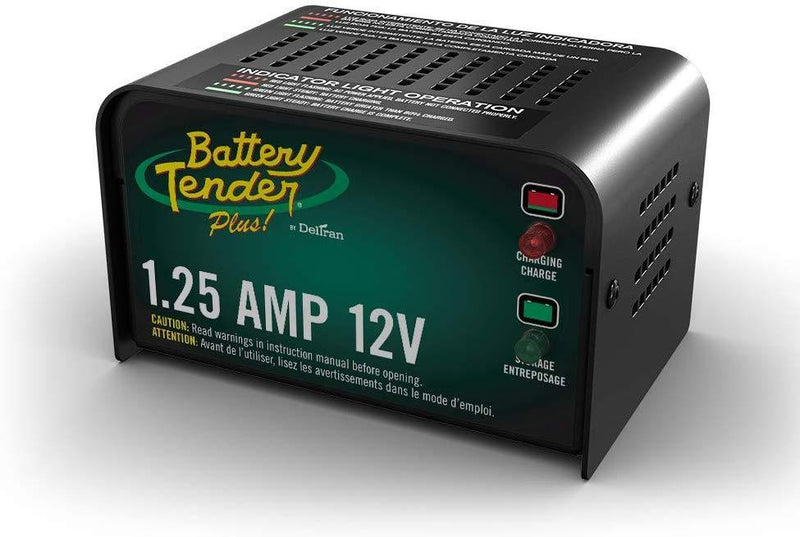 Battery Tender Plus 12V, 1.25A Battery Charger
