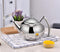 OMGard Teapot with Infuser Loose Tea Leaf 2 Liter Stainless Steel Tea Pot Coffee Water Small Kettle Filter Set Warmer Teakettle for Stovetop Induction Stove Top 2.1 Quart / 68 Ounce