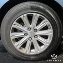 TriNova Tire Shine Gallon Size - Leaves Brilliant Wet Looking Shine, Perfect for Detailer. Best Dressing for Slick Finish on Tires, Rubber, Wheels. Bulk gal 128oz