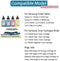 DINGLONG Toner Refill Kit Samsung Xpress C1860fw SL-C1860fw C1810w SL-C1810w C1860 C1810 Printer CLT-504s Compatible, 4-Pack