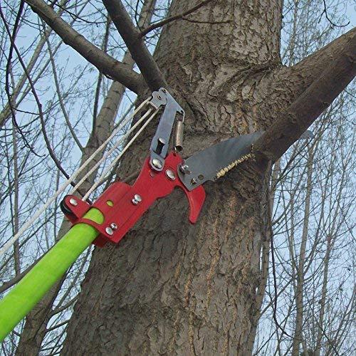 VPABES 26 Foot Length Tree Pole Pruner Tree Saw Garden Tools Loppers Hand Pole Saws