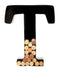 Wine Cork Holder - Metal Monogram Letter (M) by Will's