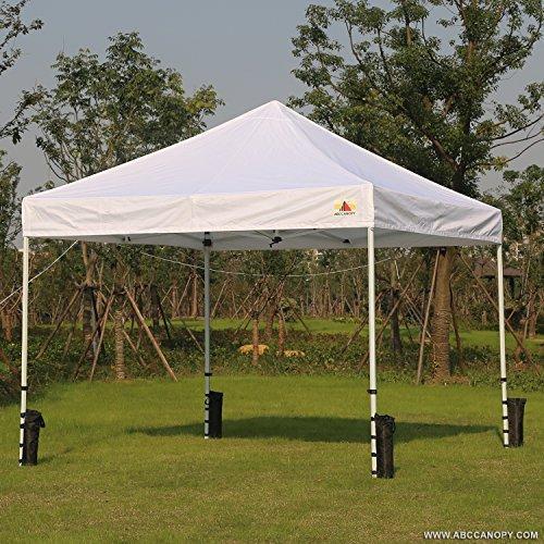 ABCCANOPY Outdoor Pop Up Canopy Tent Gazebo Weight Sand Bag Anchor Kit-4 Pack (Black-Single)