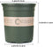 Akarden 5PCS 1 Gallon Nursery Pot Garden Planter Pots Nursery Plant Container with 5PCS Pallet (ArmyGreen)