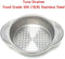 Can Strainer - Tuna Strainer - Food Grade 304 (18/8) Stainless Steel, Dishwasher Safe, Food Strainer, Can Colander, Easy To Clean, Eco-friendly