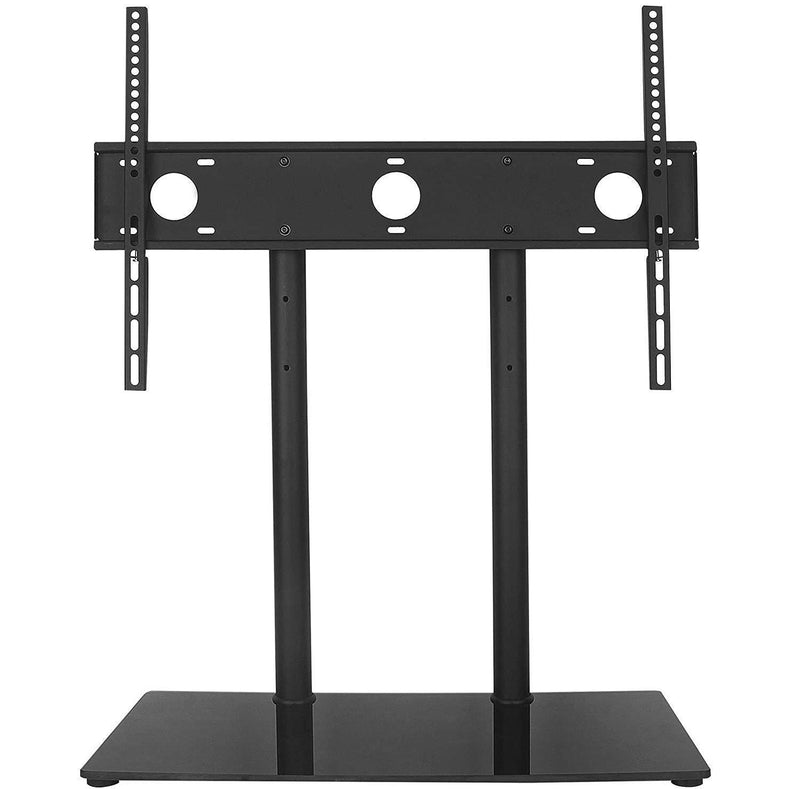 WALI TVS002 Universal Stand Table Top for Most 23”-42” LED LCD Flat Screen TV, VESA up to 200 x 400mm with Tilt Height Adjustment, Black