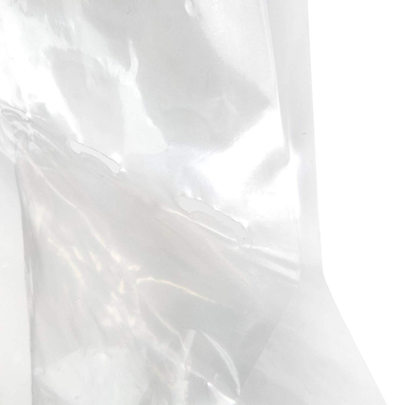 HANGERWORLD 50 Clear 40inch 80 Gauge Dry Cleaning Laundrette Polythylene Garment Clothes Cover Protector Bags.