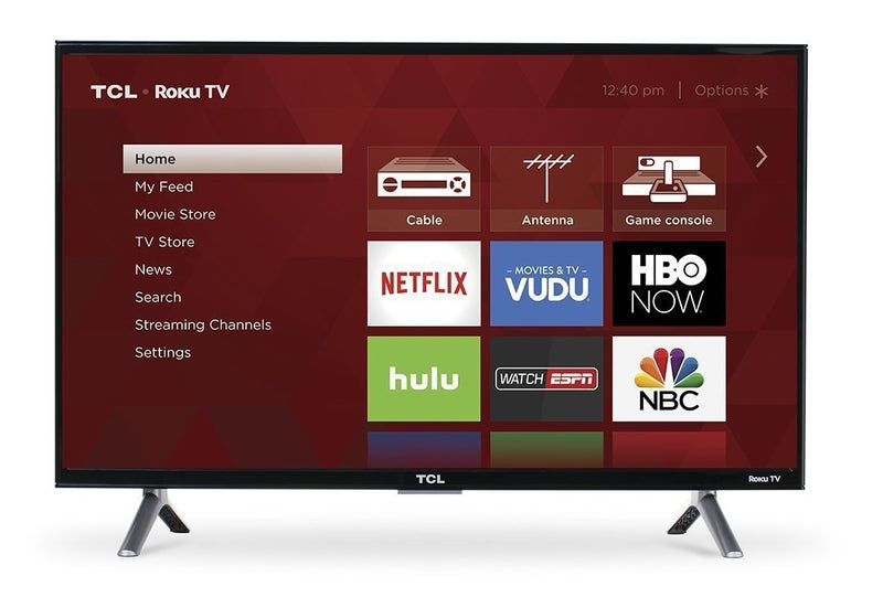 TCL 32S305 32-Inch 720p Roku Smart LED TV (2017 Model)