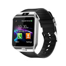 DZ09 Bluetooth Smart Watch - WJPILIS Smart Wrist Watch Smartwatch Phone Fitness Tracker with SIM Card Slot Camera Pedometer Compatible iOS iPhone Android Samsung Phones for Men Women Kids (Black)